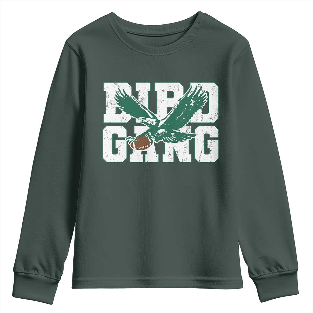 PFE Football Lovers Game Day Youth Sweatshirt TS11 Dark Forest Green Print Your Wear