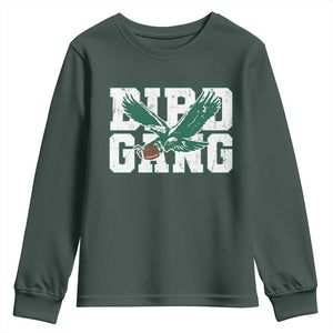 PFE Football Lovers Game Day Youth Sweatshirt TS11 Dark Forest Green Print Your Wear