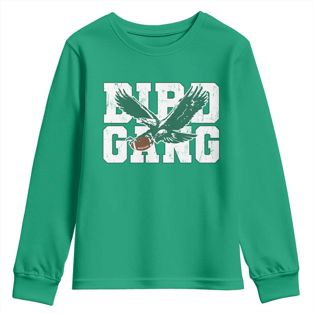 PFE Football Lovers Game Day Youth Sweatshirt TS11 Irish Green Print Your Wear