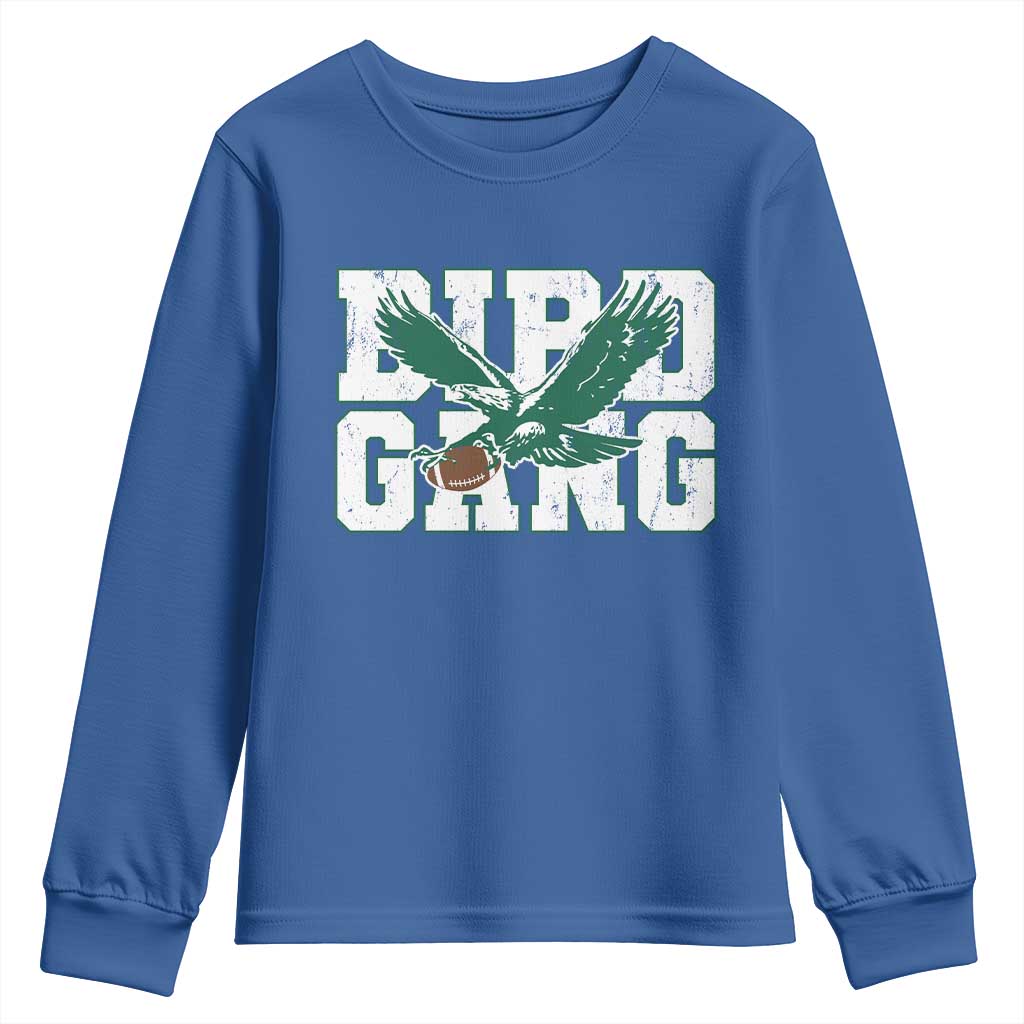 PFE Football Lovers Game Day Youth Sweatshirt TS11 Royal Blue Print Your Wear