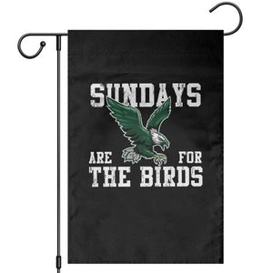 Funny Sundays Are For The Bird Garden Flag American Football Lovers TS11 Black Print Your Wear