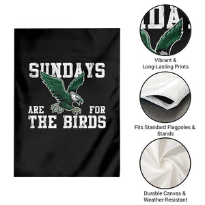 Funny Sundays Are For The Bird Garden Flag American Football Lovers TS11 Print Your Wear