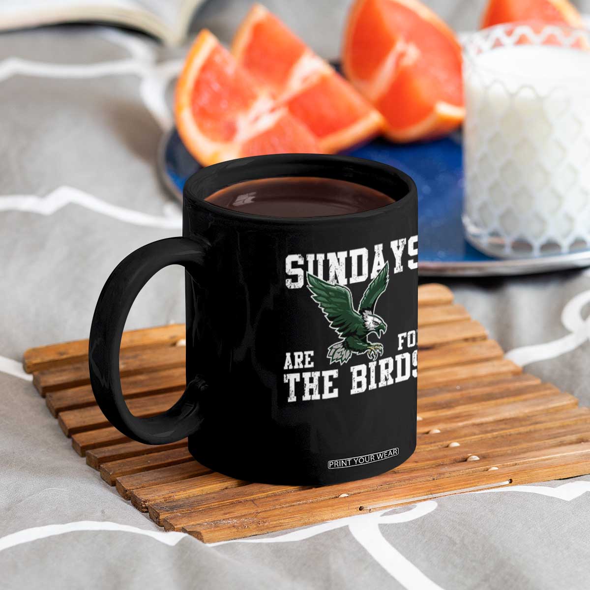 Funny Sundays Are For The Bird Coffee Mug American Football Lovers TS11 Print Your Wear