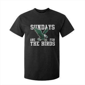 Funny Sundays Are For The Bird T Shirt For Kid American Football Lovers TS11 Black Print Your Wear