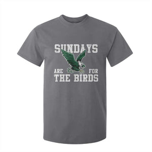Funny Sundays Are For The Bird T Shirt For Kid American Football Lovers TS11 Charcoal Print Your Wear