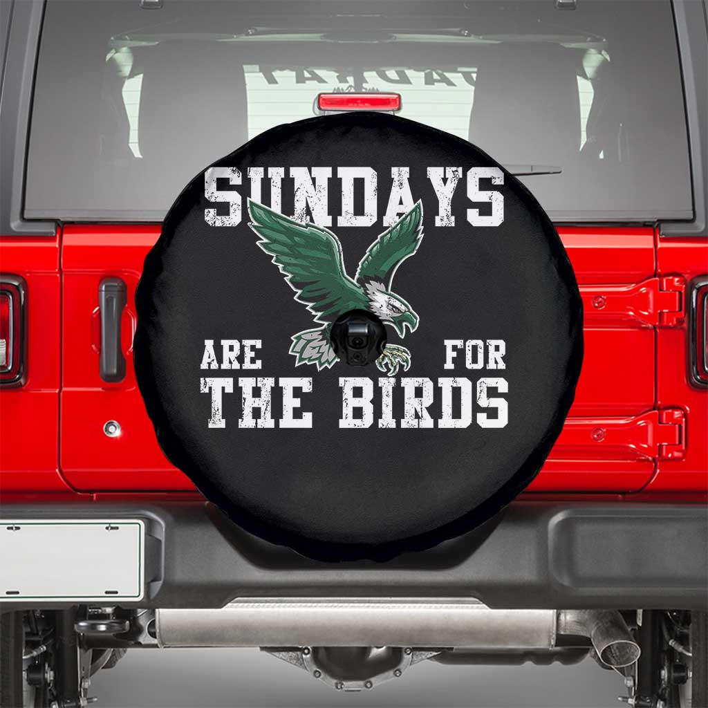 Funny Sundays Are For The Bird Spare Tire Cover American Football Lovers TS11 Black Print Your Wear