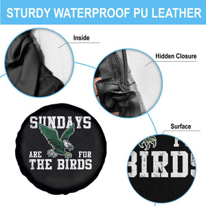 Funny Sundays Are For The Bird Spare Tire Cover American Football Lovers TS11 Print Your Wear