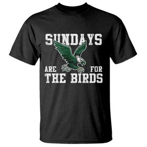 Funny Sundays Are For The Bird T Shirt American Football Lovers TS11 Black Print Your Wear