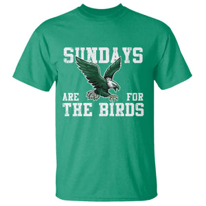 Funny Sundays Are For The Bird T Shirt American Football Lovers TS11 Irish Green Print Your Wear