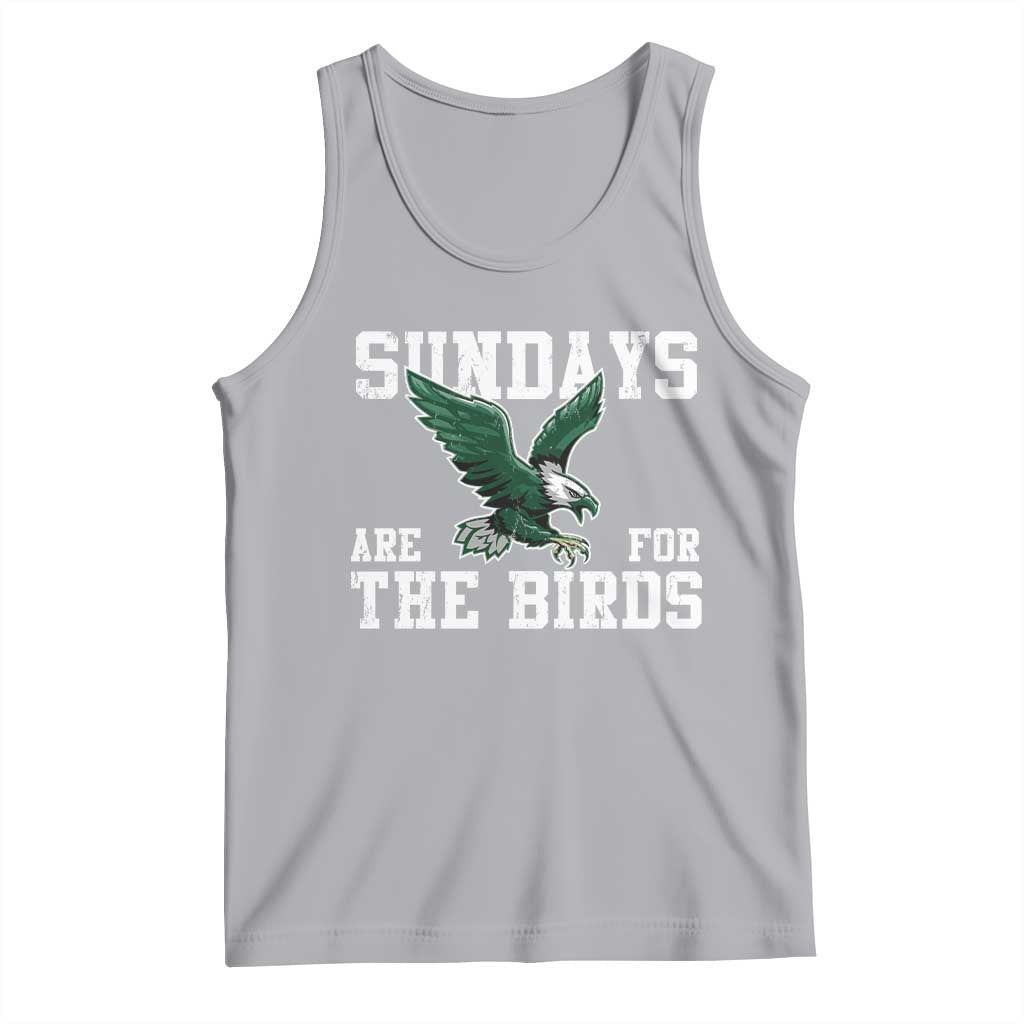 Funny Sundays Are For The Bird Tank Top American Football Lovers TS11 Athletic Heather Print Your Wear