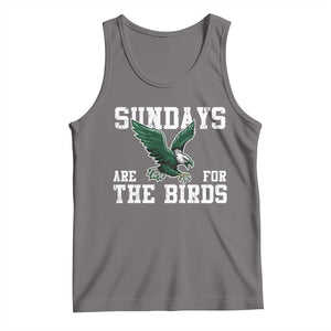 Funny Sundays Are For The Bird Tank Top American Football Lovers TS11 Deep Heather Print Your Wear