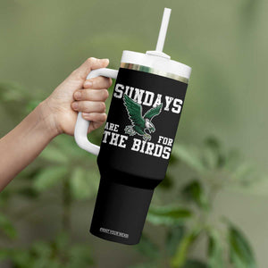 Funny Sundays Are For The Bird Tumbler With Handle American Football Lovers TS11 Print Your Wear