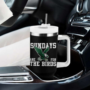 Funny Sundays Are For The Bird Tumbler With Handle American Football Lovers TS11 Print Your Wear