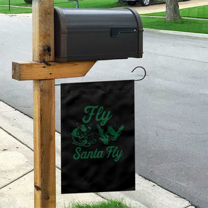 Funny Fly Santa Fly Garden Flag Christmas Football PFE TS11 Print Your Wear