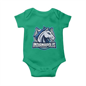 IFC Game Day Baby Onesie Blue Football Lover Equine Shoe TS11 Irish Green Print Your Wear
