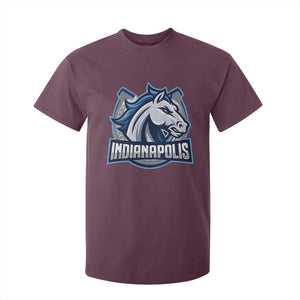 IFC Game Day T Shirt For Kid Blue Football Lover Equine Shoe TS11 Maroon Print Your Wear