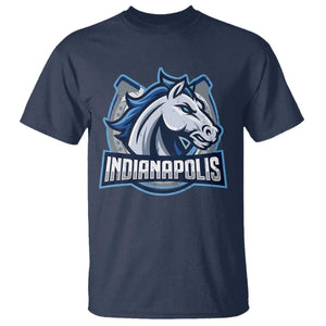 IFC Game Day T Shirt Blue Football Lover Equine Shoe TS11 Navy Print Your Wear