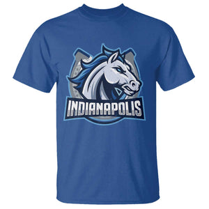 IFC Game Day T Shirt Blue Football Lover Equine Shoe TS11 Royal Blue Print Your Wear