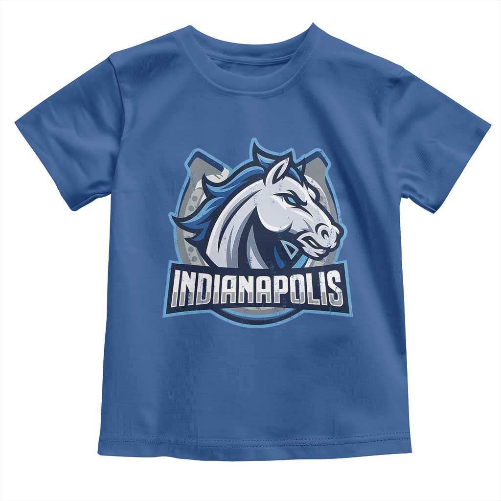 IFC Game Day Toddler T Shirt Blue Football Lover Equine Shoe TS11 Royal Blue Print Your Wear