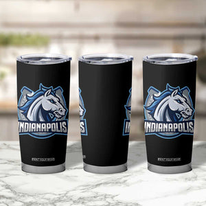 IFC Game Day Tumbler Cup Blue Football Lover Equine Shoe TS11 Print Your Wear