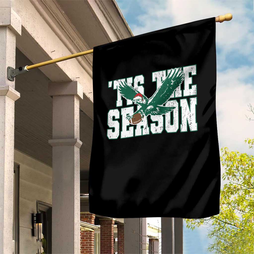 Christmas Football Lover Garden Flag Green PFE Santa Hat Game Day TS11 Print Your Wear