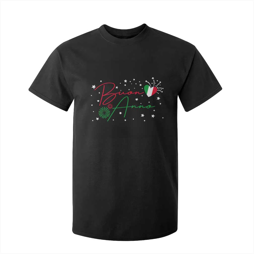Funny Buon Anno Itlalian New Year T Shirt For Kid TS11 Black Print Your Wear