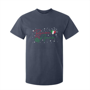 Funny Buon Anno Itlalian New Year T Shirt For Kid TS11 Navy Print Your Wear