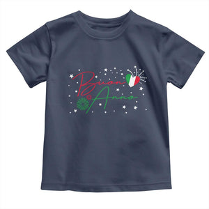 Funny Buon Anno Itlalian New Year Toddler T Shirt TS11 Navy Print Your Wear