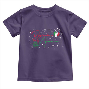 Funny Buon Anno Itlalian New Year Toddler T Shirt TS11 Purple Print Your Wear