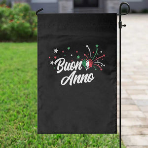 Funny Buon Anno Itlalian New Year Garden Flag Italy Heart TS11 Print Your Wear