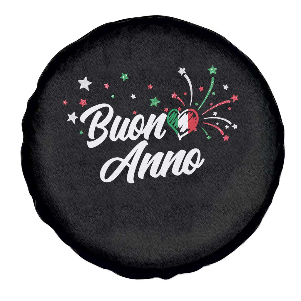 Funny Buon Anno Itlalian New Year Spare Tire Cover Italy Heart TS11 Print Your Wear