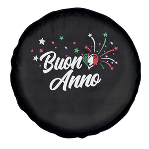 Funny Buon Anno Itlalian New Year Spare Tire Cover Italy Heart TS11 Print Your Wear