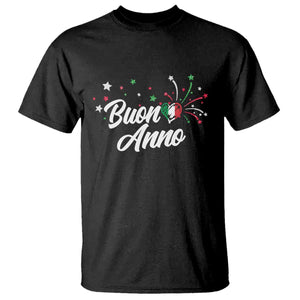 Funny Buon Anno Itlalian New Year T Shirt Italy Heart TS11 Black Print Your Wear