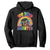 Funny 100 Days Smarter Afro African American Girl Hoodie TS11 Black Print Your Wear