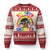 Funny 100 Days Smarter Afro African American Girl Ugly Christmas Sweater TS11 Red Print Your Wear