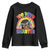 Funny 100 Days Smarter Afro African American Girl Youth Sweatshirt TS11 Black Print Your Wear