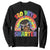 Funny 120 Days Smarter Afro African American Girl Sweatshirt TS11 Black Print Your Wear