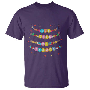 Funny 100 Days Of School Bracelet T Shirt TS11 Purple Print Your Wear