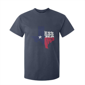 American Texan T Shirt For Kid God Bless Texas TX Flag TS11 Navy Print Your Wear