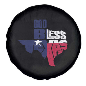 American Texan Spare Tire Cover God Bless Texas TX Flag TS11 Print Your Wear