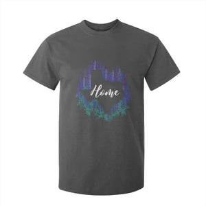 Texas Home State Map Pride Bluebonnets T Shirt For Kid TS11 Dark Heather Print Your Wear