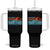 Gulf Of Mexico Forever Tumbler With Handle Vintage Retro Beach Coconut Tree TS11 One Size: 40 oz Black Print Your Wear