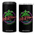 Gulf Of Mexico Forever 4 in 1 Can Cooler Tumbler Beach Coconut Palm Tree Neon Light TS11 One Size: 16 oz Black Print Your Wear