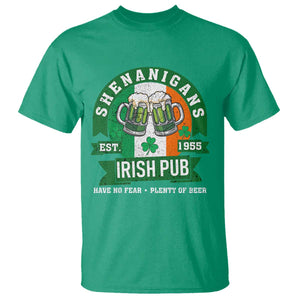 Funny St Patrick's Day Beer Drinking T Shirt Shenanigans Irish Pub Have No Fear Plenty Of Beer TS11 Irish Green Print Your Wear