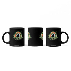Funny St Patrick's Day Shenanigans Squad Coffee Mug Rainbow Shamrock TS11 Print Your Wear