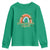Funny St Patrick's Day Shenanigans Squad Youth Sweatshirt Rainbow Shamrock TS11 Irish Green Print Your Wear