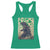 Funny St Patrick's Day Japanese Giant Monster Racerback Tank Top Vintage Shamrock TS11 Irish Green Print Your Wear