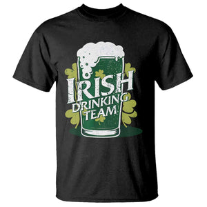 Funny St Patrick's Day Irish Beer Drinking T Shirt Irish Drinking Team Green Beer Shamrock TS11 Black Print Your Wear