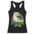 Funny Autism Awareness Dinosaur Racerback Tank Top Autismsaurus Puzzle Pieces TS11 Black Print Your Wear