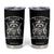 Funny Autism Awareness Cowboy Raccoon Tumbler Cup I Don't Struggle With Autism I'm Actually Very Good At It TS11 Black Print Your Wear